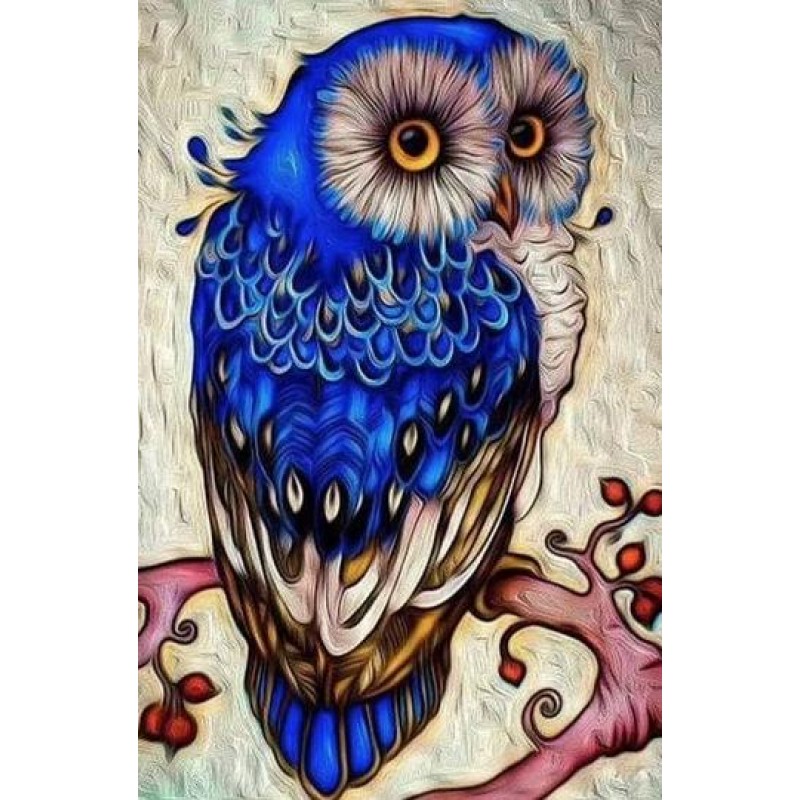 Colorful Owl- Painti...