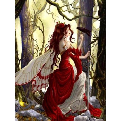 Gorgeous Fairy Girl in the Forest