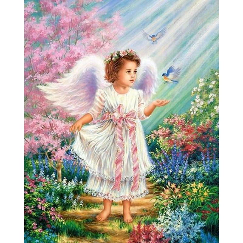 Cute angel Girl &amp...