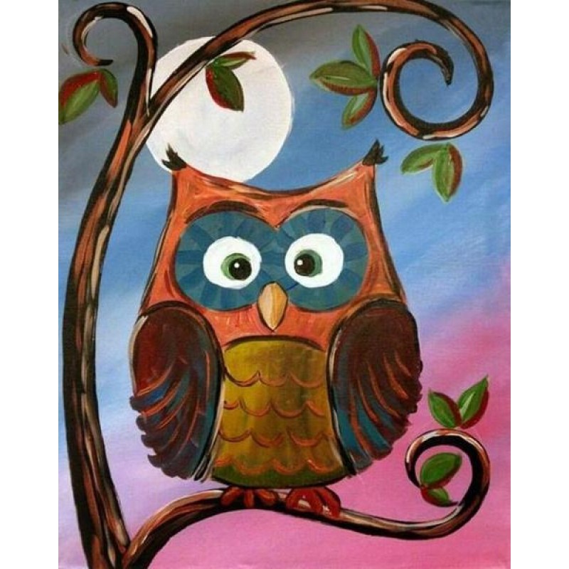 Resting Owl - Paint ...