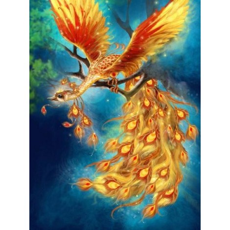 Beautiful Phoenix - Diamond Painting Kit