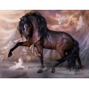 Horse & Pigeons Diamond Painting