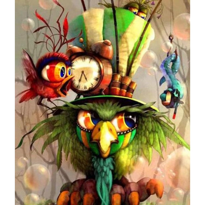 Funny Cartoon Birds ...