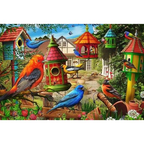 Birds Colony - Paint by Diamonds