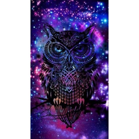 Artistic Owl DIY Diamond Painting