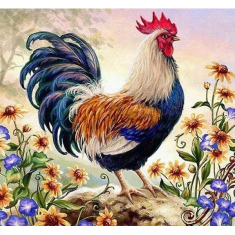 Rooster Diamond Painting Kit