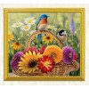 Sparrows & Flowers DIY Painting