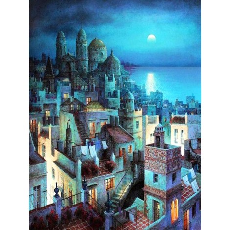 Beautiful City View at Night